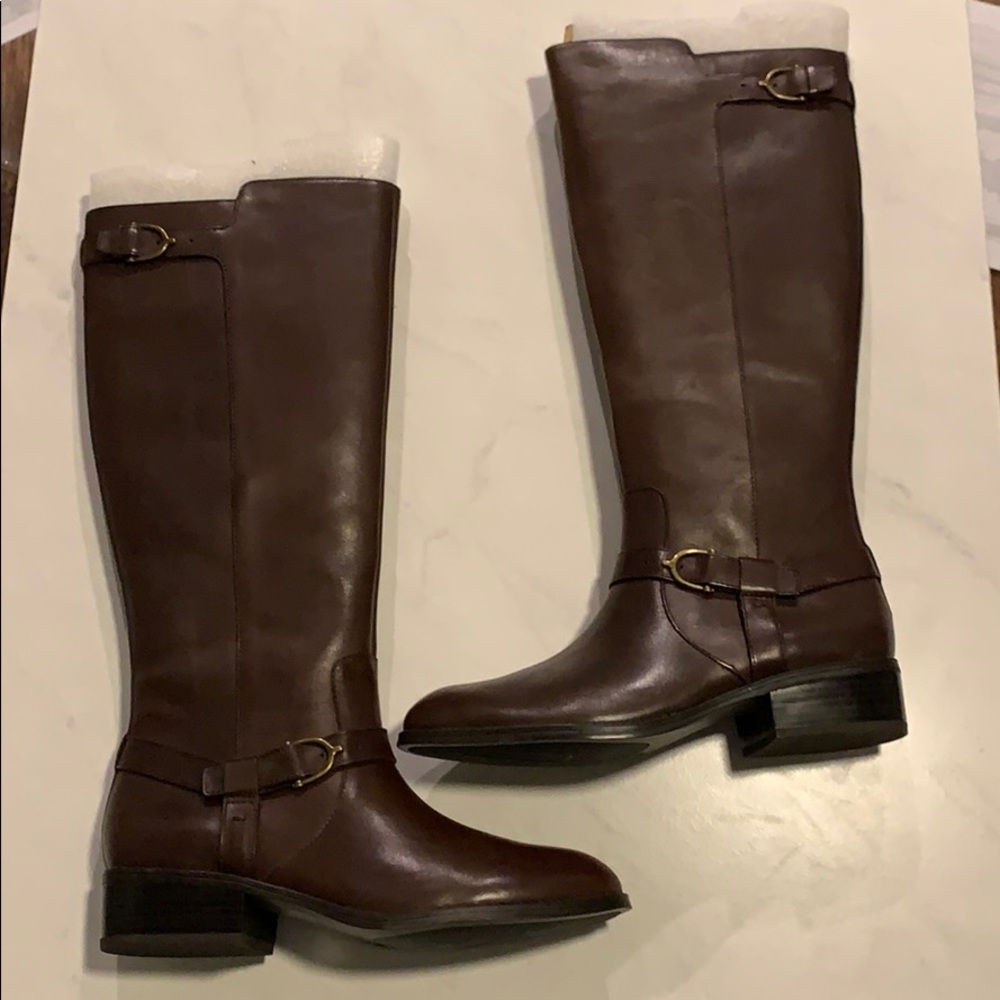 New Brown Ralph Lauren Boots 9M
